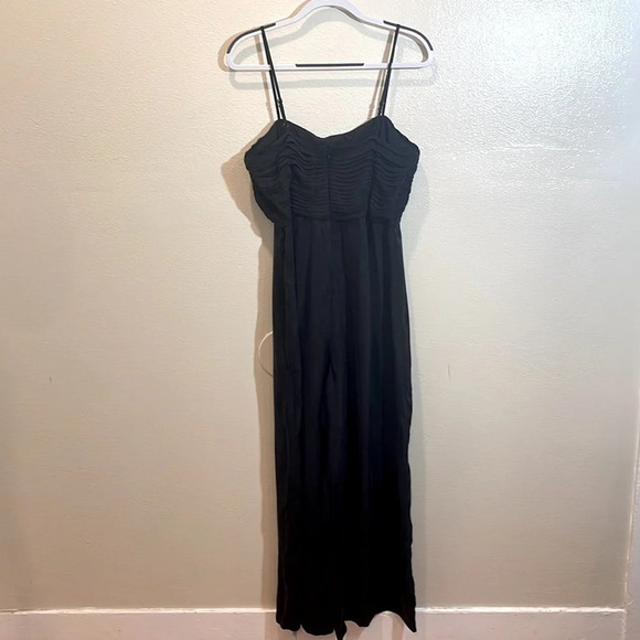 Madewell Ruched Crop Straight-Leg Jumpsuit - Picture 5 of 11